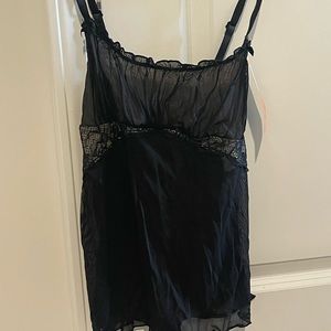 Lace sheer night shirt